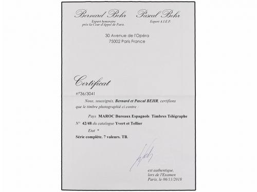 **/* COLONIAS ESPAÑOLAS: MARRUECOS. Ed. T-35/41. SERIE COMPL