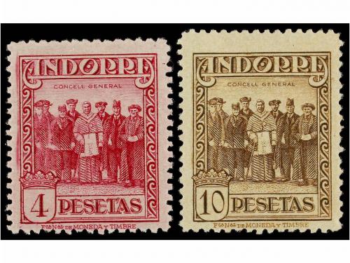 * COLONIAS ESPAÑOLAS: ANDORRA. Ed. 15/27. SERIE COMPLETA, se