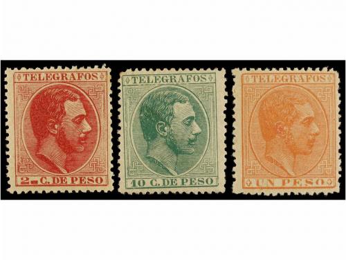 * COLONIAS ESPAÑOLAS: FILIPINAS. Ed. T-9/24. SERIE COMPLETA,