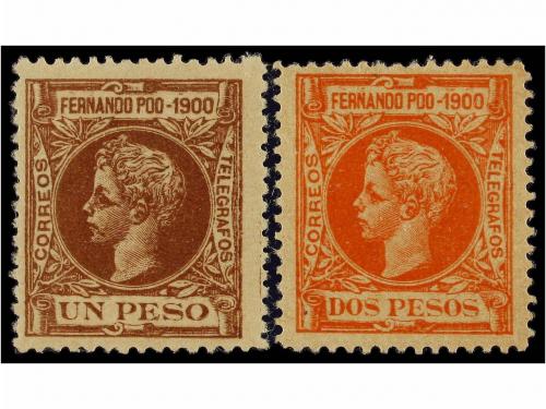 * COLONIAS ESPAÑOLAS: FERNANDO POO. Ed. 74/93. SERIE COMPLET