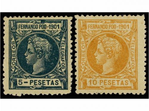 * COLONIAS ESPAÑOLAS: FERNANDO POO. Ed. 95/109. SERIE COMPLE