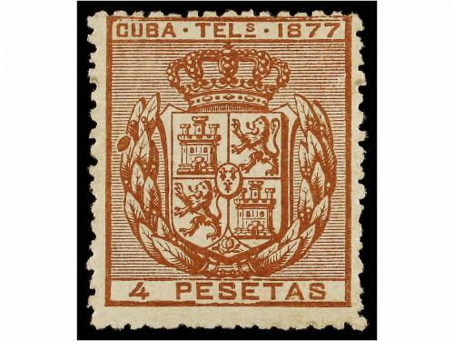 * COLONIAS ESPAÑOLAS: CUBA. Ed. T-38/42. SERIE COMPLETA, cen