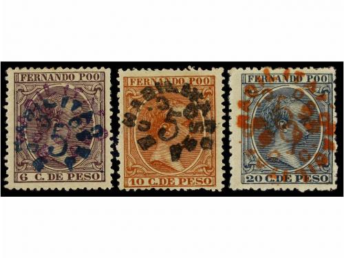 * COLONIAS ESPAÑOLAS: FERNANDO POO. Ed. 31/39 sin 34. SERIE 