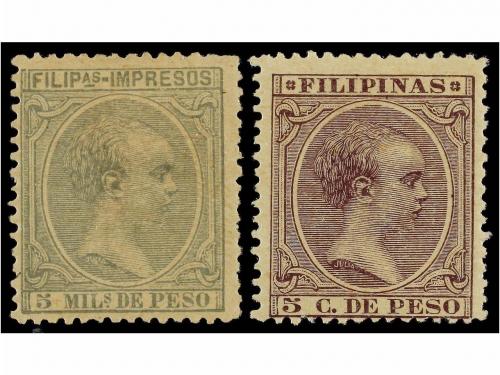 * COLONIAS ESPAÑOLAS: FILIPINAS. Ed. 88/104. SERIE COMPLETA,