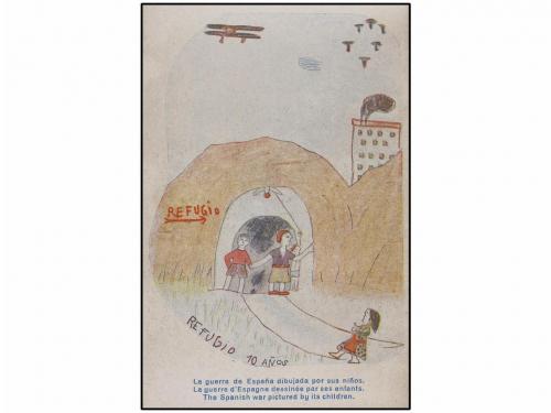 ¿ ESPAÑA GUERRA CIVIL. Carnet con 8 Tarjetas Postales editad