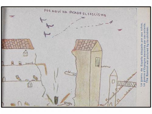 ¿ ESPAÑA GUERRA CIVIL. Carnet con 8 Tarjetas Postales editad