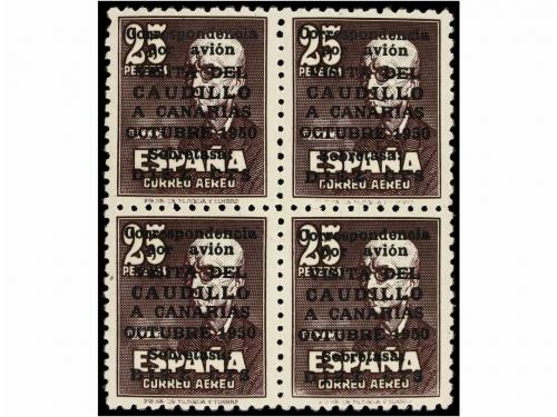 ** ESPAÑA. Ed. 1088/90. CANARIAS. CORREO y AÉREO. Serie comp