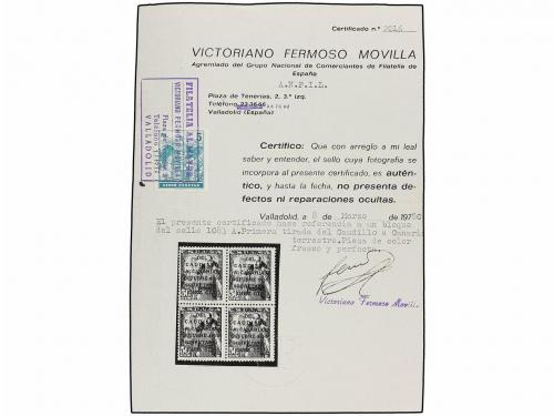 ** ESPAÑA. Ed. 1083A/B. CANARIAS CORREO. I TIRADA. Bloque de