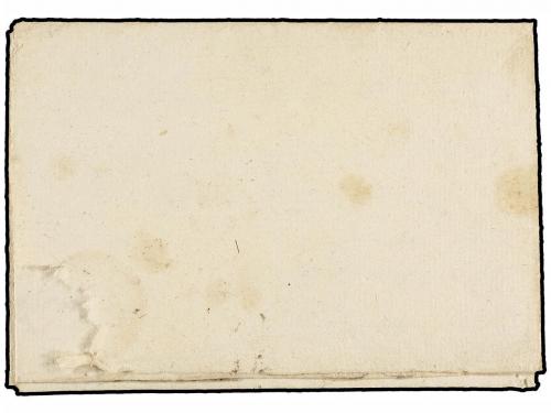 ✉ ESPAÑA: PREFILATELIA. 1827. LADINES a OVIEDO. Marca Sº/AST