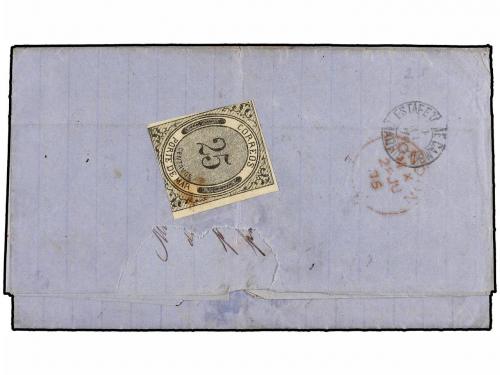 ✉ MEXICO. 1876. S. LUIS DE POTOSÍ a MADRID. Circulada con se