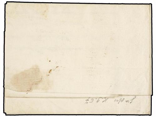 ✉ ESPAÑA: PREFILATELIA. 1786. OVIEDO a LASTRES. Marca +/ASTU