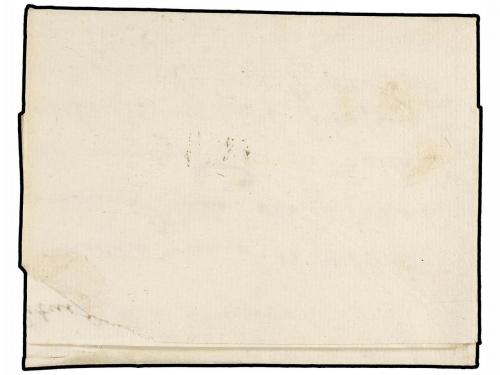 ¿ ESPAÑA: PREFILATELIA. 1807. OVIEDO a LUARCA. Marca +/ASTUR