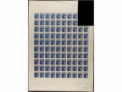 LOTES y COLECCIONES. VIÑETAS. Serie de siete valores INQUILI