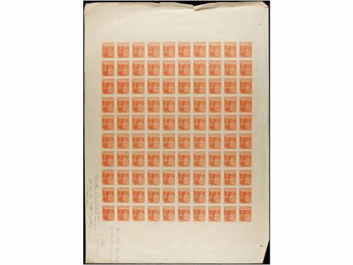 LOTES y COLECCIONES. VIÑETAS. Serie de siete valores INQUILI