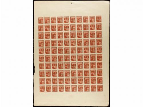 LOTES y COLECCIONES. VIÑETAS. Serie de siete valores INQUILI