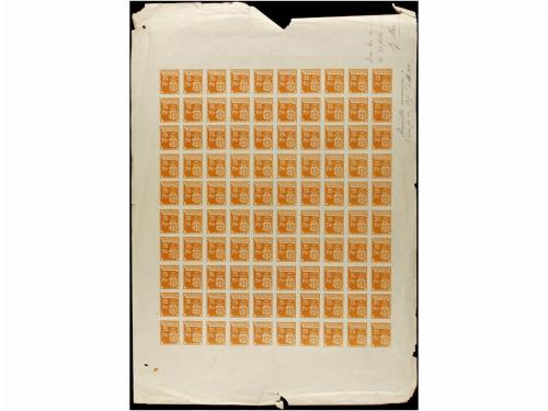 LOTES y COLECCIONES. VIÑETAS. Serie de siete valores INQUILI