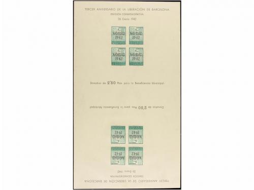 (*) ESPAÑA: AYUNTAMIENTO DE BARCELONA. Ed. 40/41s. HB. NAVID
