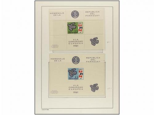 LOTES y COLECCIONES. VARIOS. Hojas de album con variedades d