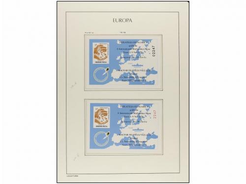 LOTES y COLECCIONES. VARIOS. Hojas de album con variedades d