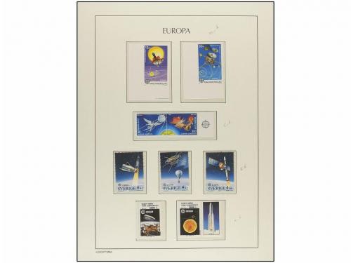 LOTES y COLECCIONES. VARIOS. Hojas de album con variedades d