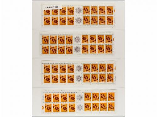 LOTES y COLECCIONES. ISRAEL. Colección de CARNETS. INTERESAN