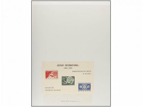 LOTES y COLECCIONES. BÉLGICA. Colección de Hojitas Especiale