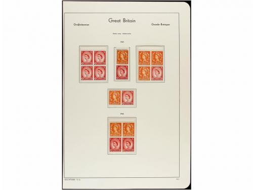 LOTES y COLECCIONES. 1955-1964. GRAN BRETAÑA. Conjunto de va