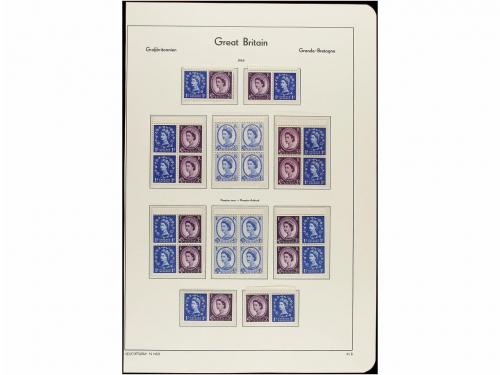 LOTES y COLECCIONES. 1955-1964. GRAN BRETAÑA. Conjunto de va
