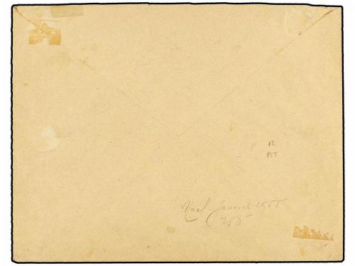 ✉ FRANCIA. 1894. PARÍS a PONTOISE. Sobre sin franquear, tasa