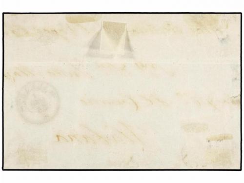 ✉ ESPAÑA. Ed. 34A. 1855. FRONTAL. PALMA DE MALLORCA a LA HAB