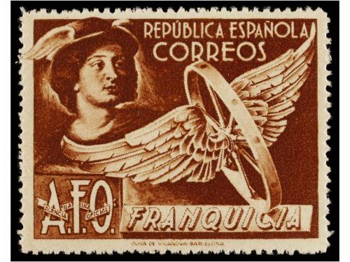 * ESPAÑA: FRANQUICIAS MILITARES. Ed. 23/27. SERIE COMPLETA.