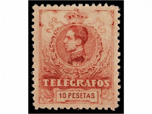 * ESPAÑA: TELEGRAFOS. Ed. 47/54. SERIE COMPLETA, excelentes