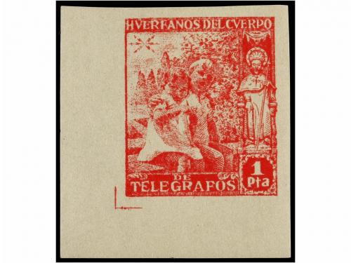 ** ESPAÑA: BENEFICENCIA. HUERFANOS TELEGRAFOS. Ed. 16/20. SE