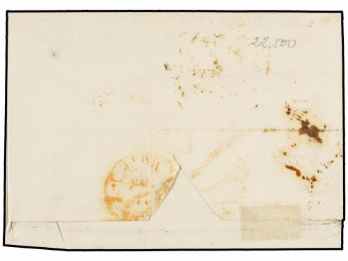 ¿ ESPAÑA. Ed. 6. 1851. SALAMANCA a MADRID. 6 cuartos negro,