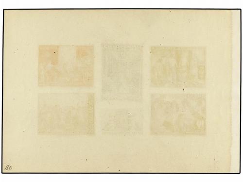 ** ESPAÑA: BENEFICENCIA. Ed. NE 34. NO EMITIDA. HB SIN DENTA