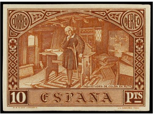 ** ESPAÑA. Ed. 547/58s. SERIE COMPLETA SIN DENTAR. LUJO. Cat