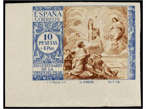 ** ESPAÑA. Ed. 889/903s. SERIE COMPLETA SIN DENTAR, sello de