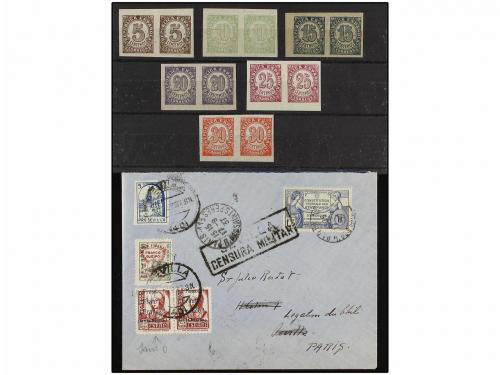 * ¿ LOTES y COLECCIONES. ESPAÑA. Lote muy diverso con sellos