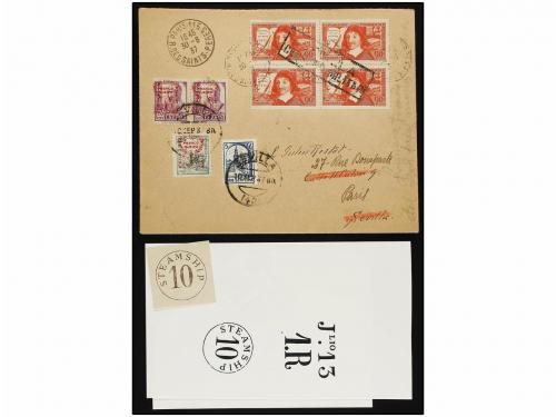 * ¿ LOTES y COLECCIONES. ESPAÑA. Lote muy diverso con sellos