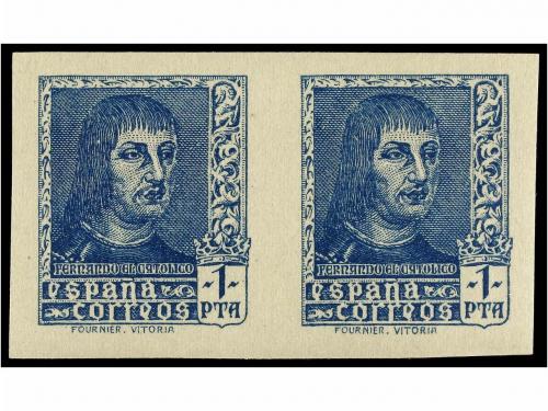 ** ESPAÑA. Ed. NE 58/59s (2). NO EMITIDA. Serie completa en 