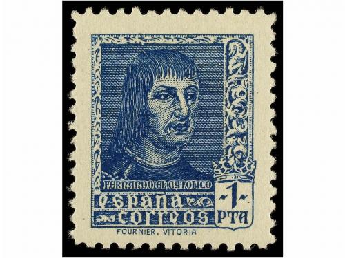 ** ESPAÑA. Ed. NE 58/59. NO EMITIDA. Serie completa. LUJO. C