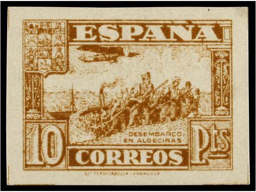 ** ESPAÑA. Ed. 803/13s. SERIE COMPLETA SIN DENTAR. LUJO. Cat