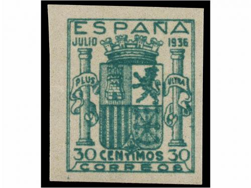 ** ESPAÑA. Ed. NE 56/57. NO EMITIDOS. Serie completa. LUJO.