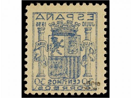 ** ESPAÑA. Ed. 801. 30 cts. azul. Excelente centraje IMPRESI