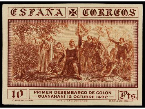 ** ESPAÑA. Ed. 531/46s. SERIE COMPLETA SIN DENTAR, goma algo