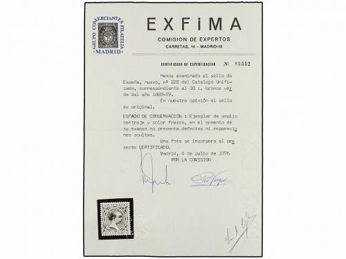 * ESPAÑA. Ed. 213/14, 216, 217/22, 225/28. Conjunto de sello