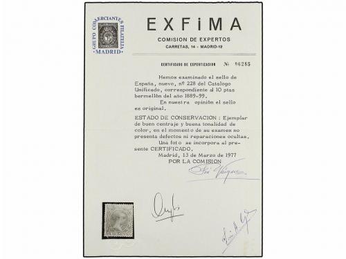 * ESPAÑA. Ed. 213/14, 216, 217/22, 225/28. Conjunto de sello