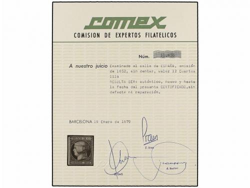 (*) ESPAÑA. Ed. 13. 12 cuartos lila. Color intenso y grandes