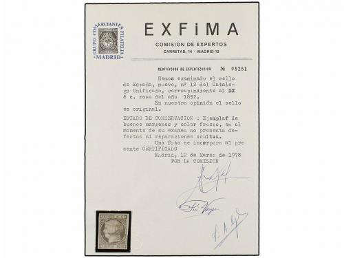 (*) ESPAÑA. Ed. 12. 6 cuartos rosa. Color y márgenes excepci