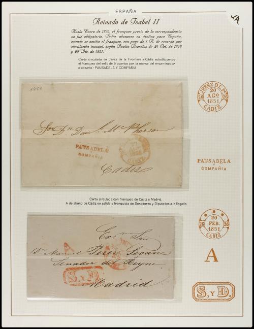 ° ¿ ¿ ESPAÑA. Resto de la colección J. ABENIACAR contiene se